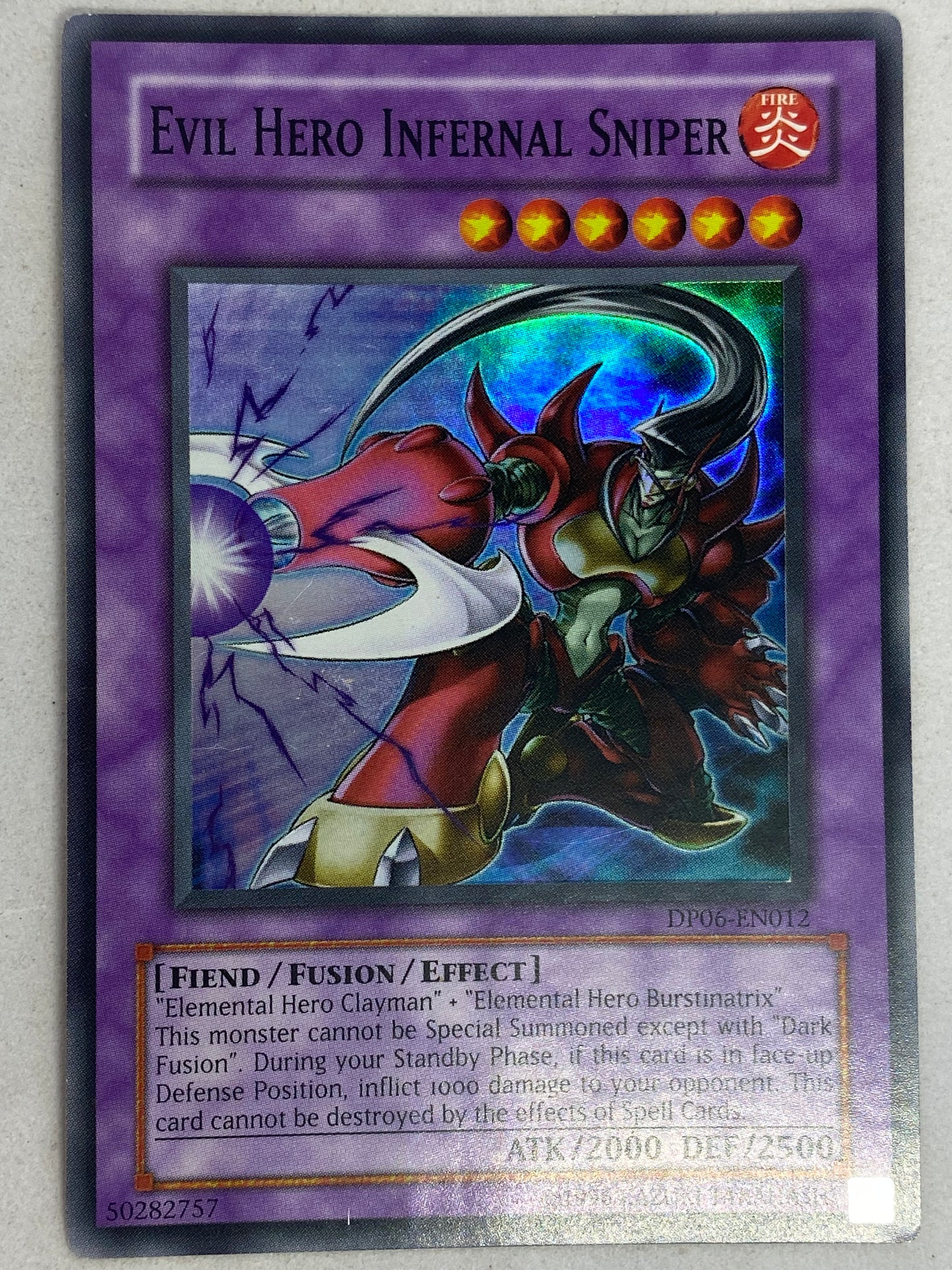 Evil HERO Infernal Sniper DP06-EN012 – Genesis TCG