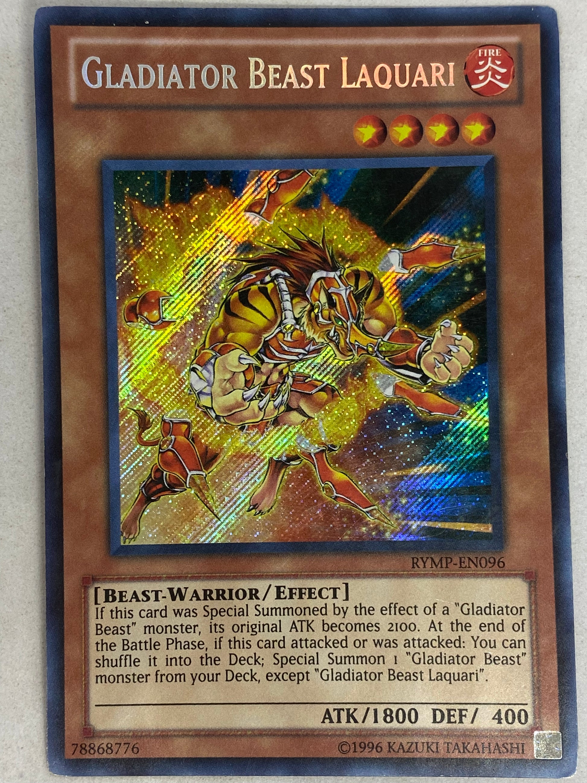 Gladiator Beast Laquari RYMP-EN096 Genesis TCG Gladiator Beast Laquari RYMP-EN096 Genesis TCG