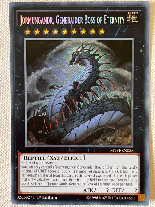 Jormungandr, Generaider Boss Of Eternity MYFI-EN033