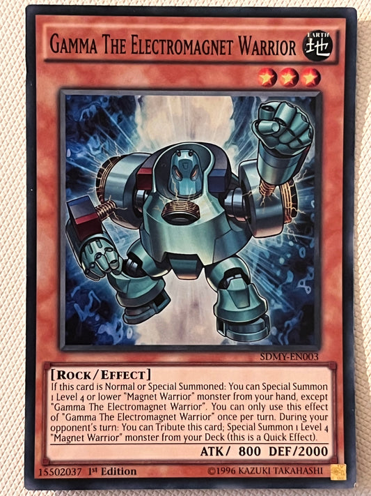 Gamma The Electromagnetic Warrior SDMY-EN003