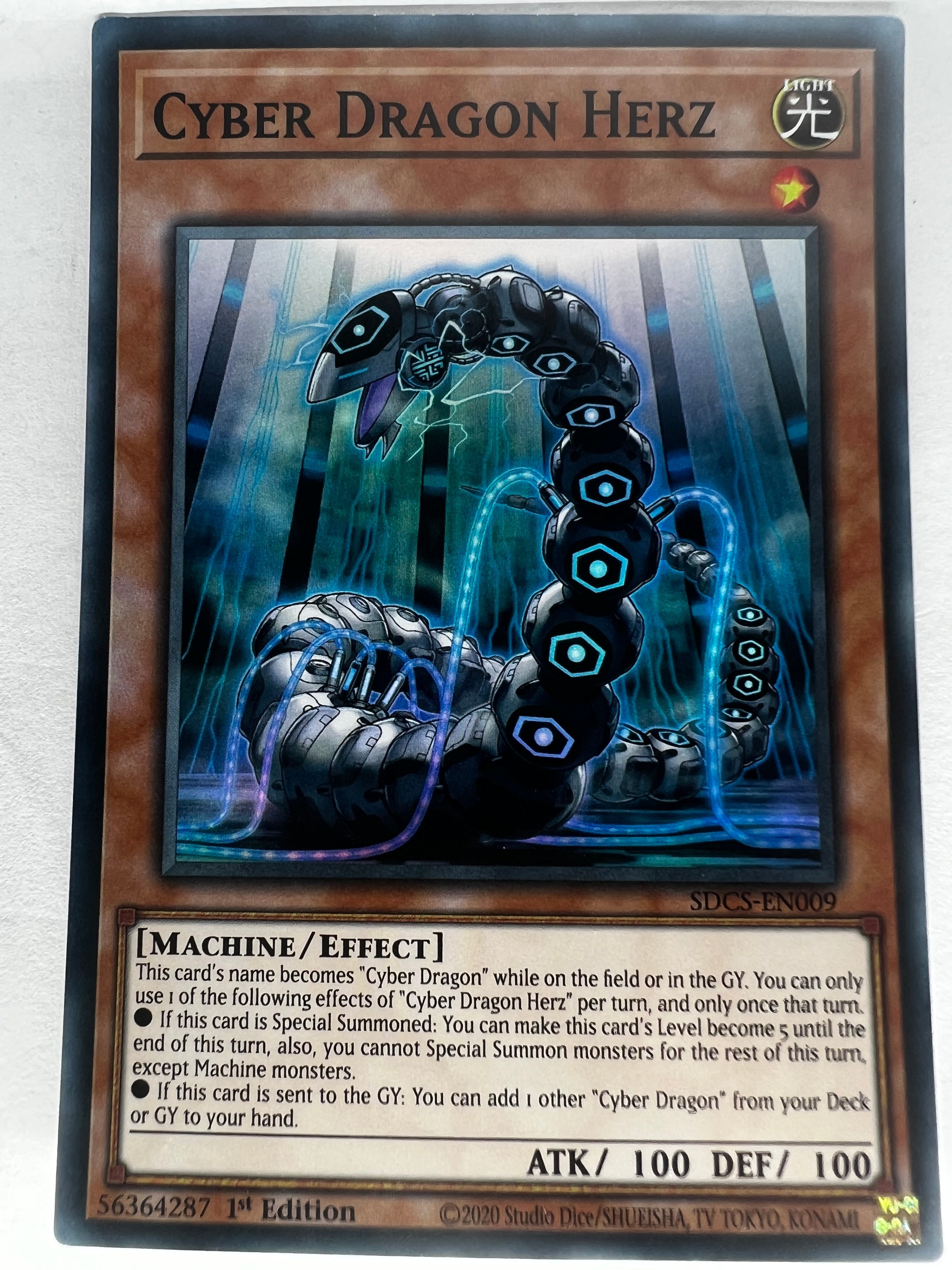Cyber Dragon Herz SDCS-EN009 – Genesis TCG