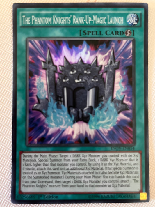 The Phantom Knights’ Rank-Up Magic Launch INOV-EN054