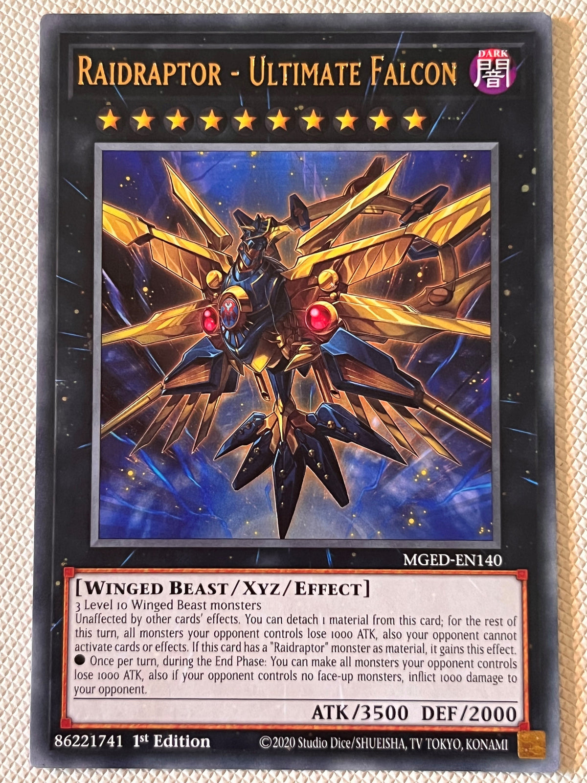 Raidraptor - Ultimate Falcon MGED-EN140