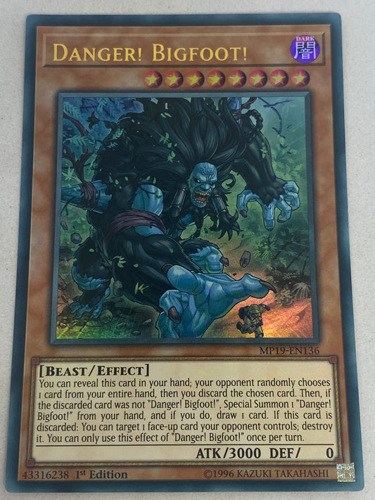 Danger! Bigfoot! MP19-EN136