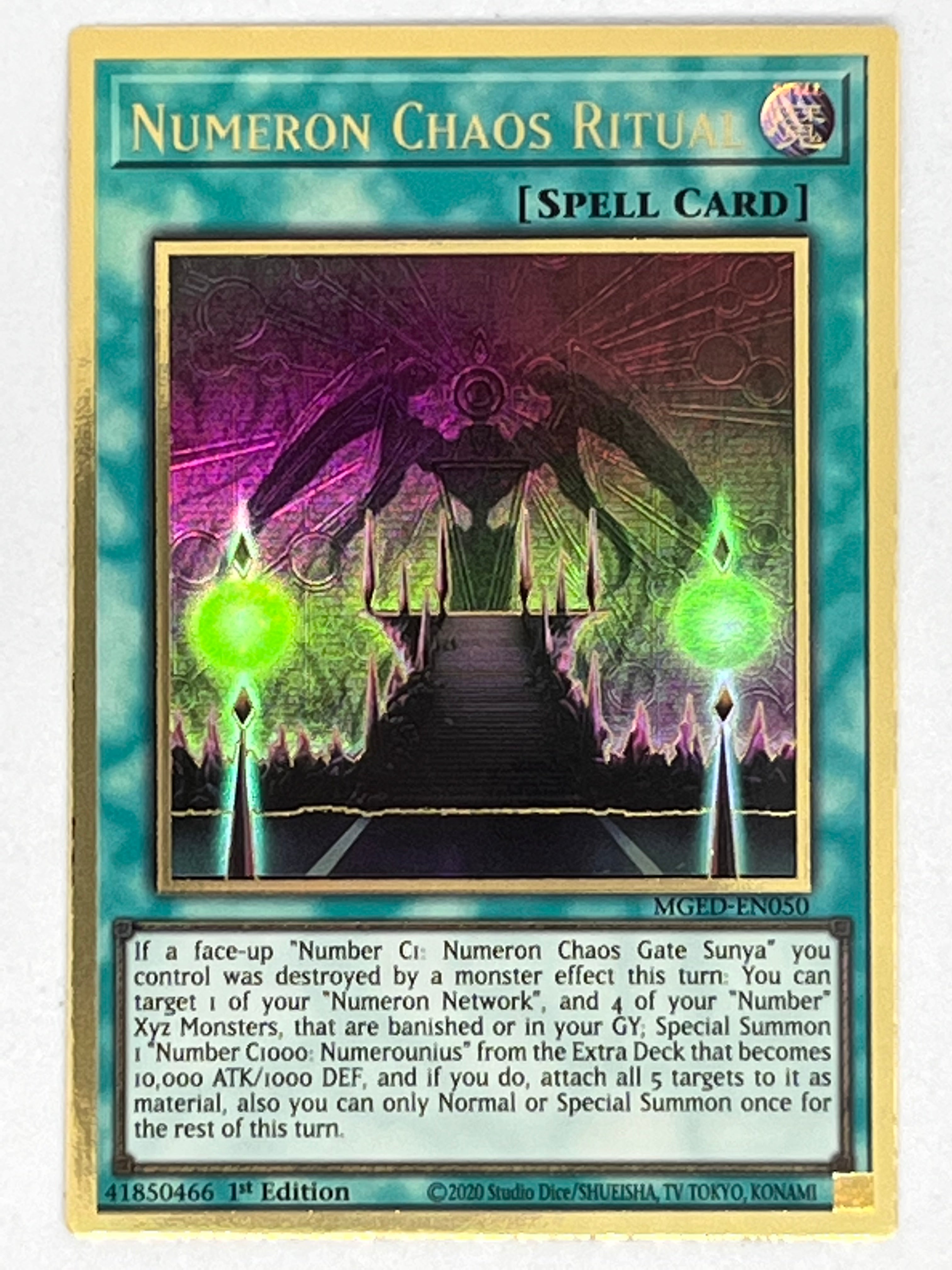 Numeron Ritual Numeron Chaos Ritual MGED-EN050 – Genesis TCG
