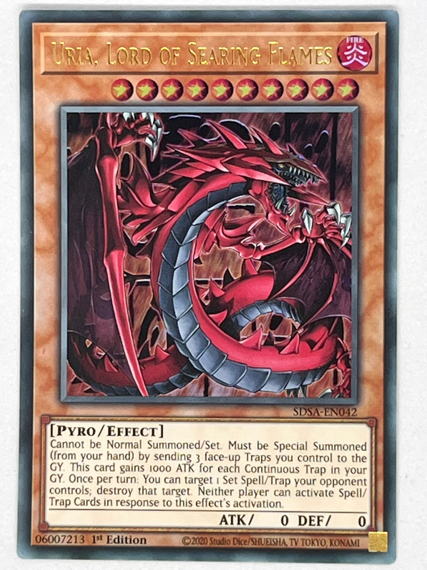 Uria, Lord Of Searing Flames SDSA-EN042