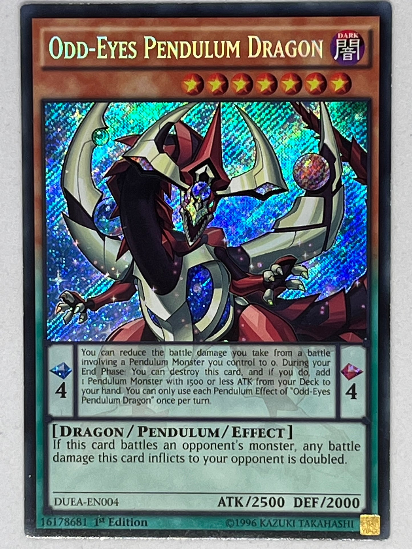 Odd-Eyes Pendulum Dragon DUEA-EN004