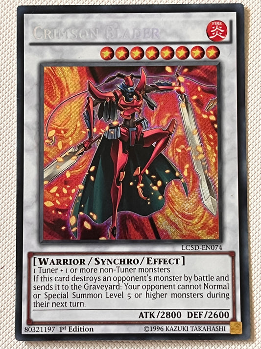 Crimson Blader LC5D-EN074