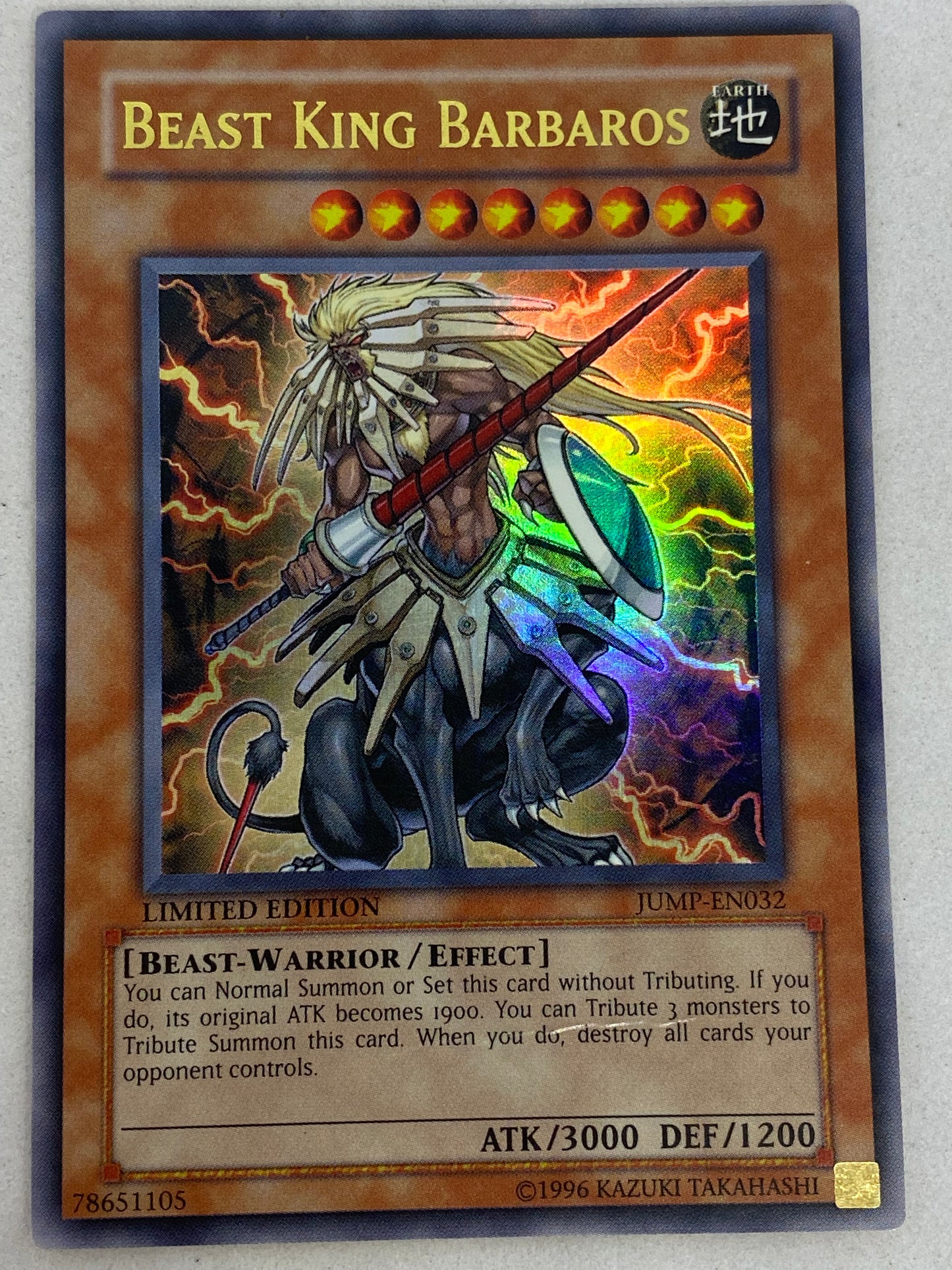 Beast King Barbaros JUMP-EN032