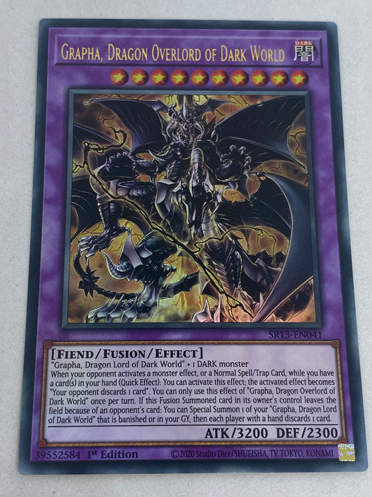 Grapha, Dragon Overlord Of Dark World SR13-EN041