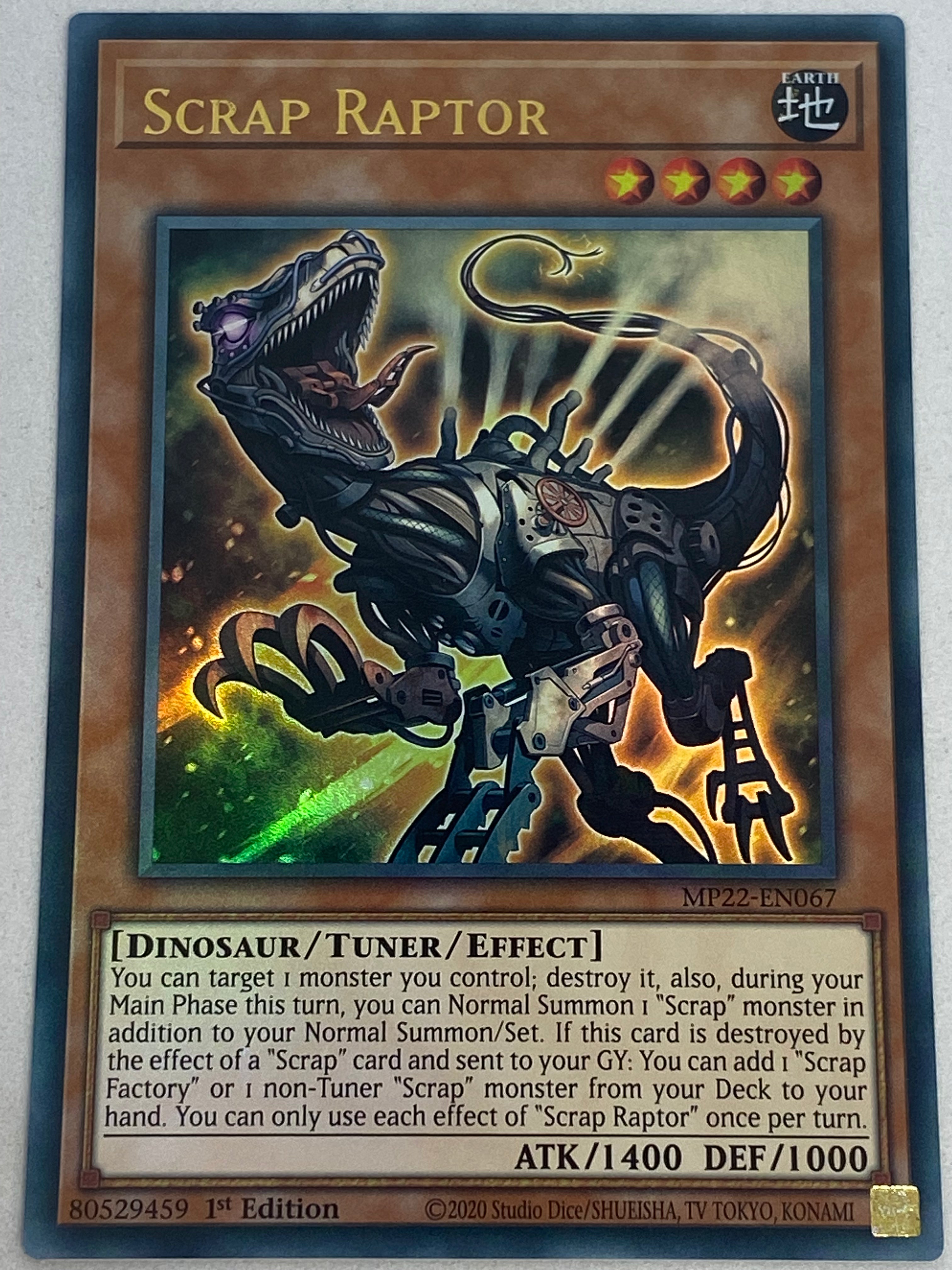 Scrap Raptor MP22-EN067 – Genesis TCG