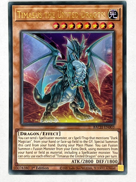 Timaeus The United Dragon BACH-EN003