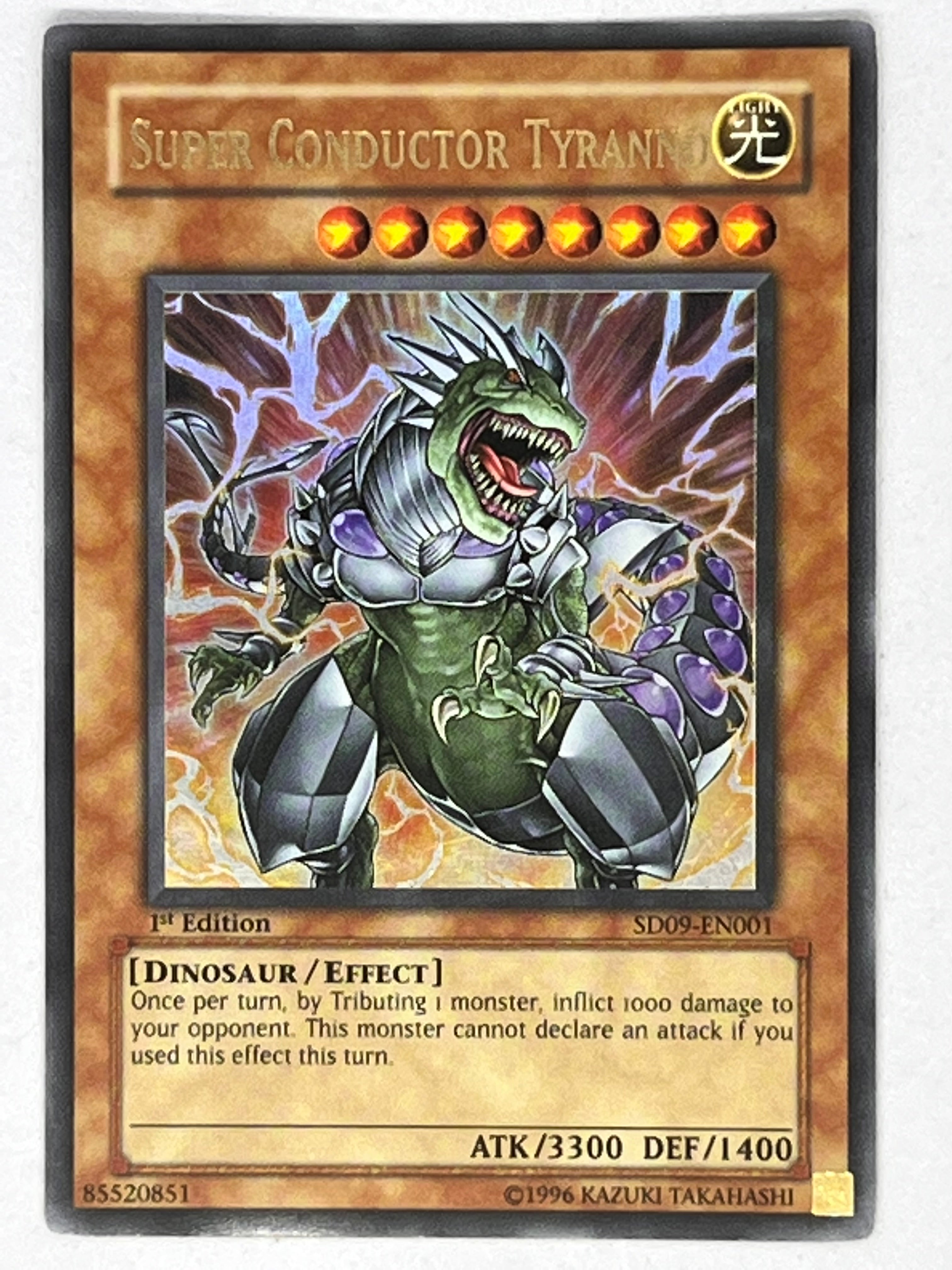 Super Conductor Tyranno SD09-EN001 – Genesis TCG