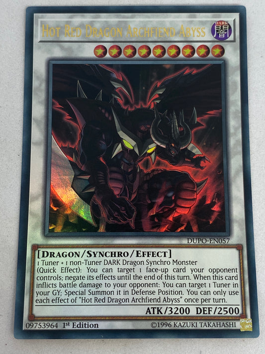 Hot Red Dragon Archfiend Abyss DUPO-EN057