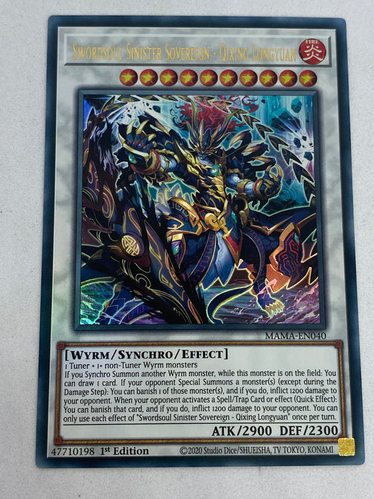 Swordsoul Sinister Soverign - Qixing Longyuan MAMA-EN040