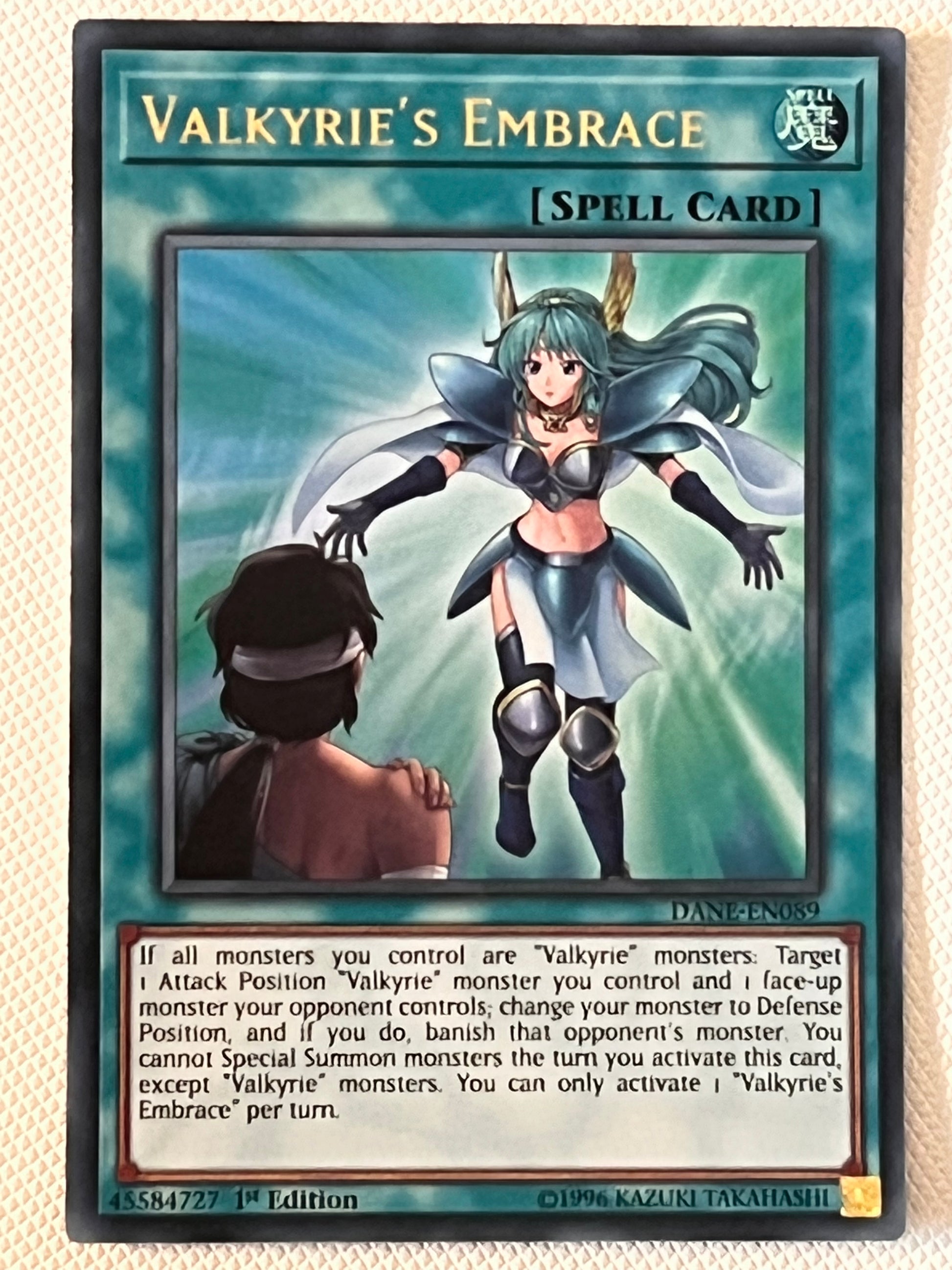 Valkyrie's Embrace DANE-EN089 Genesis TCG Valkyrie's Embrace DANE-EN089 Genesis TCG