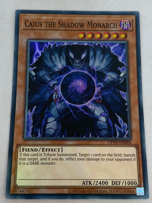 Caius The Shadow Monarch OP19-EN004