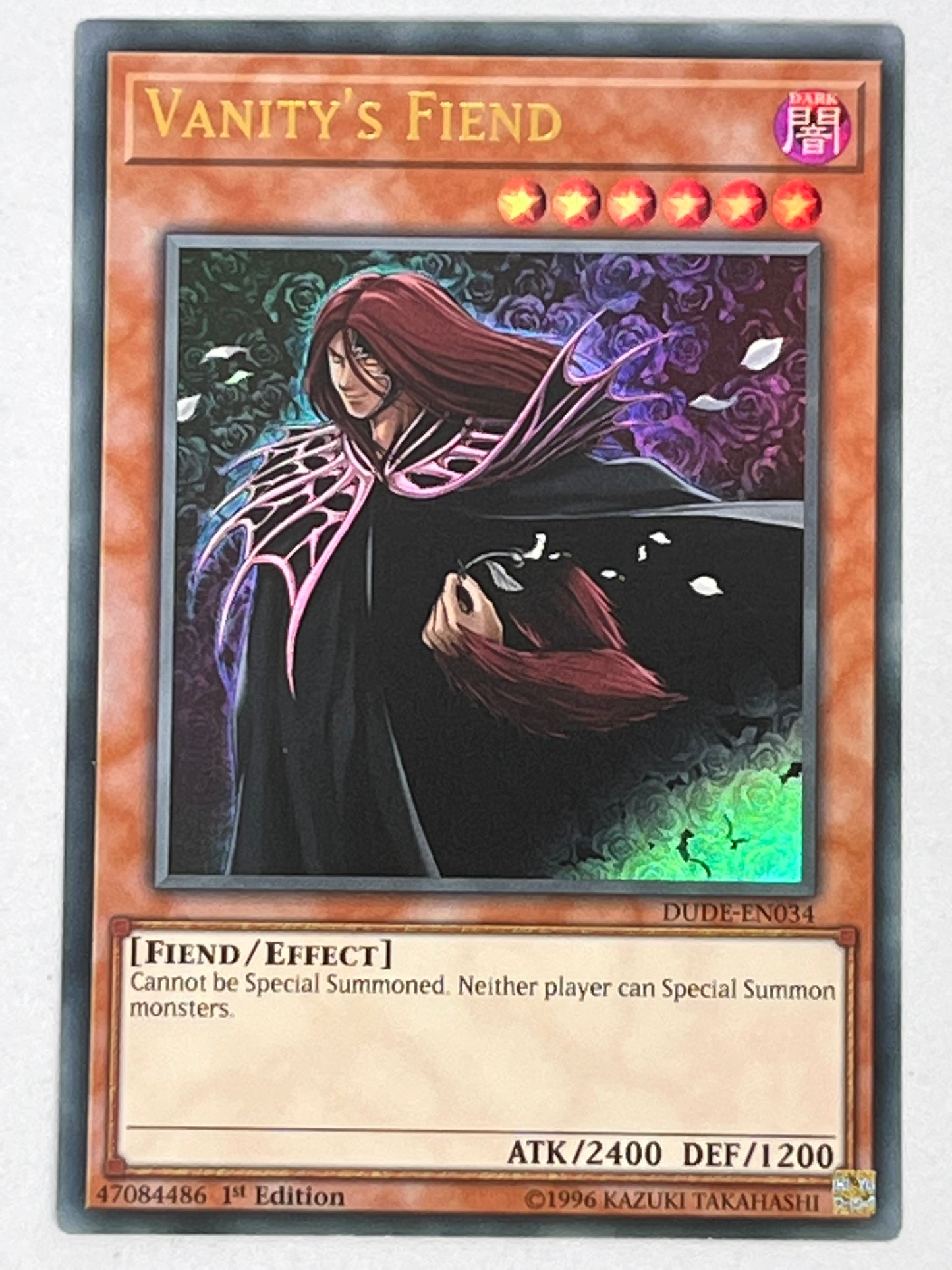 vanity cards yugioh Vanity's Fiend DUDE-EN034 – Genesis TCG
