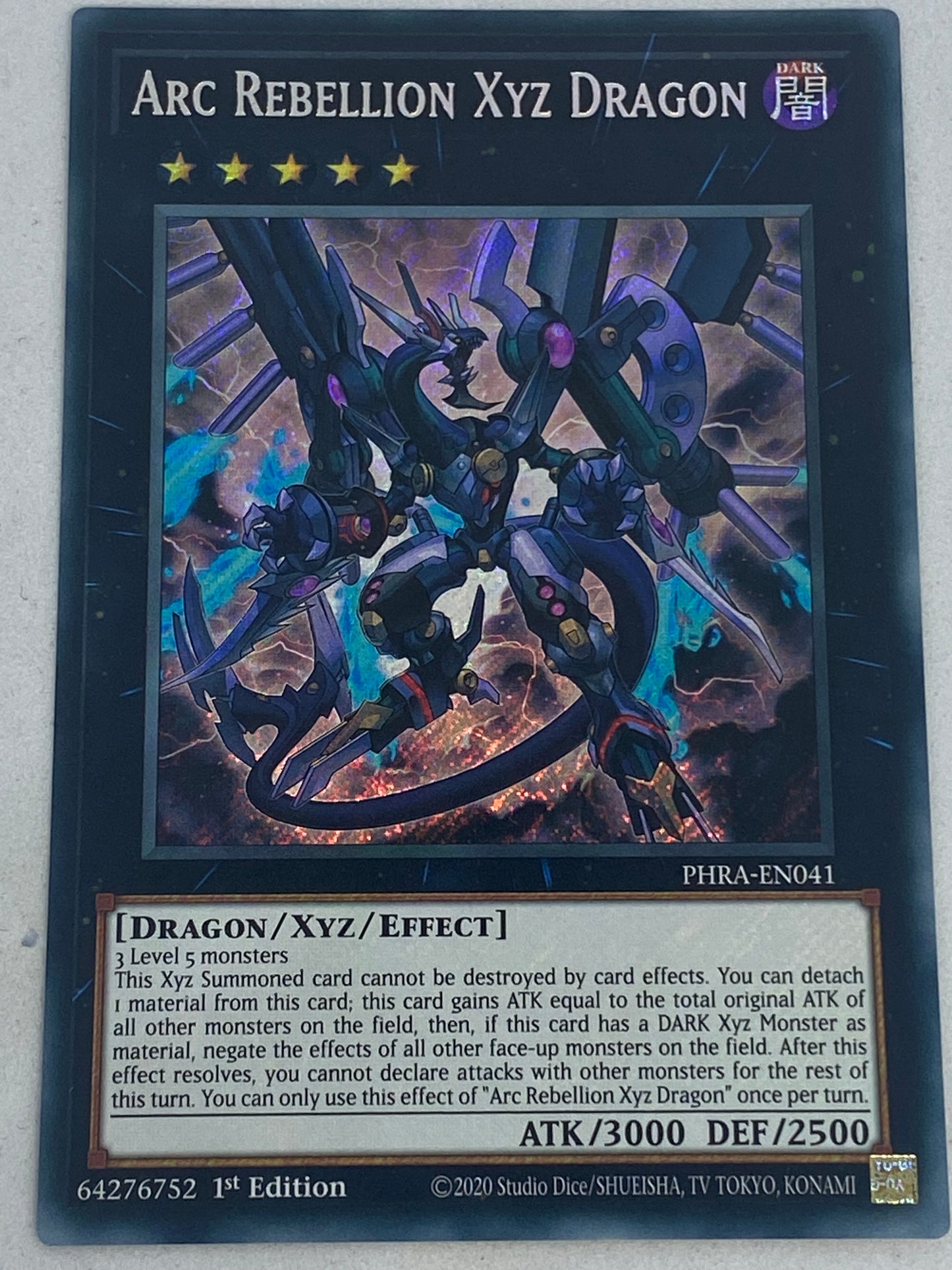 Arc Rebellion XYZ Dragon PHRA-EN041