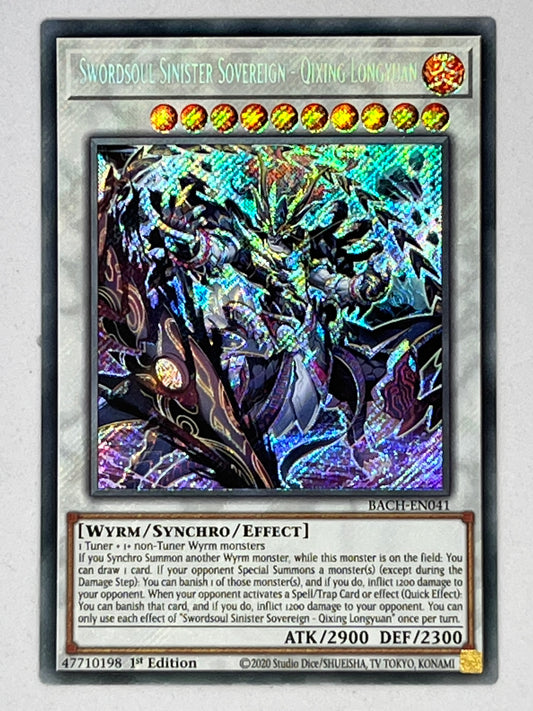 Swordsoul Sinister Soverign - Qixing Longyuan BACH-EN041
