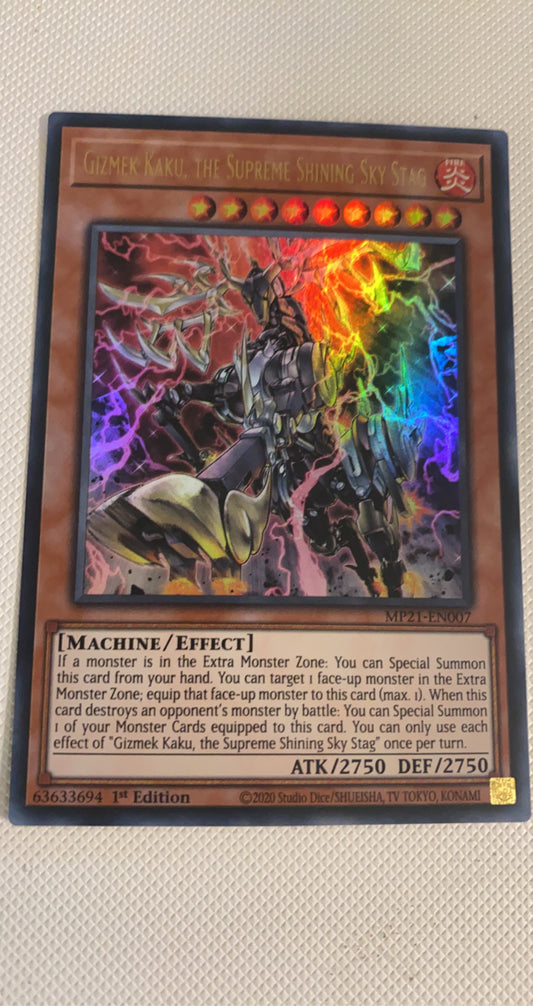 Gizmek Kaku, The Supreme Shining Sky Stag MP21-EN007