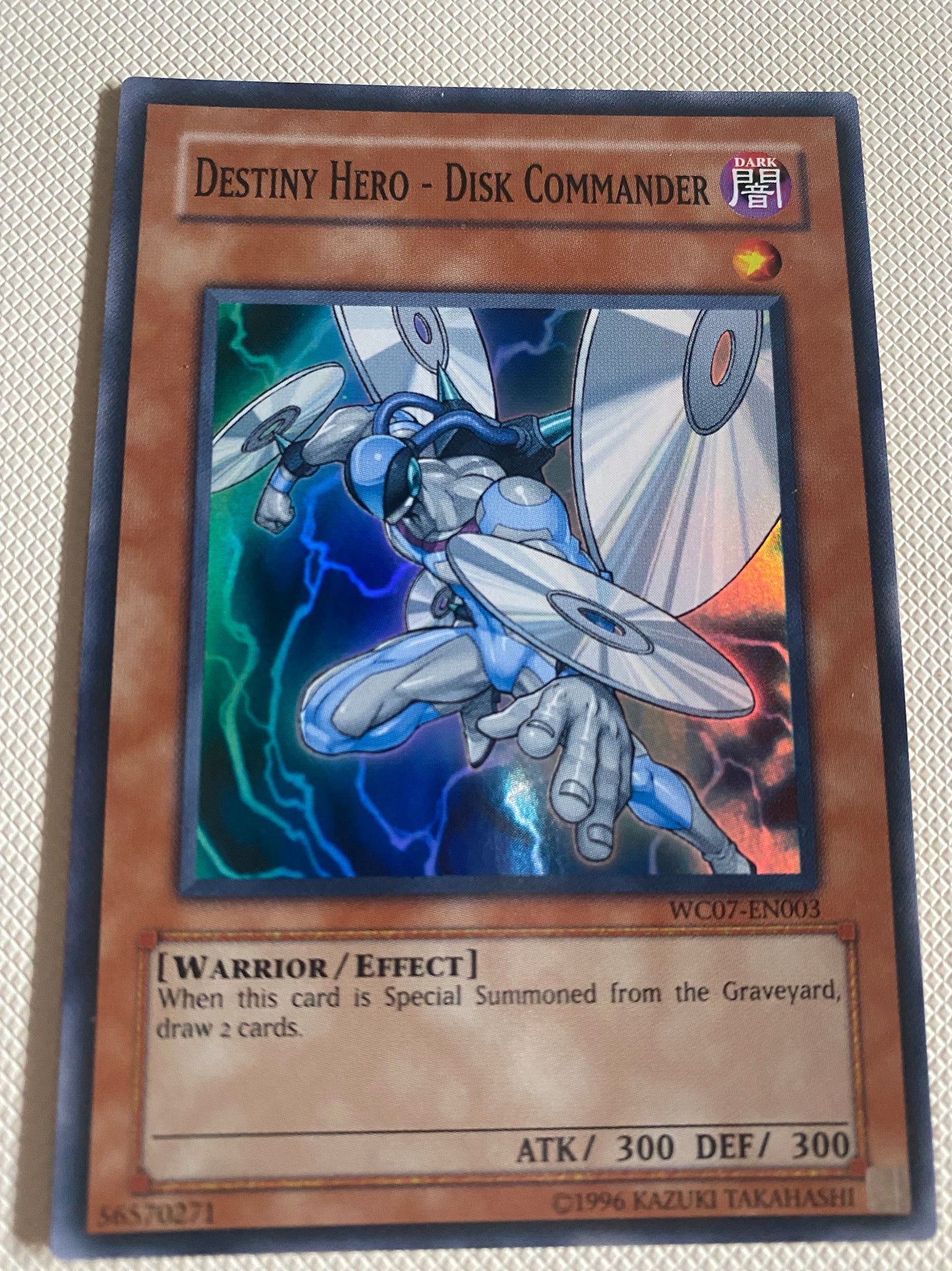 Destiny Hero - Disk Commander WC07-EN003