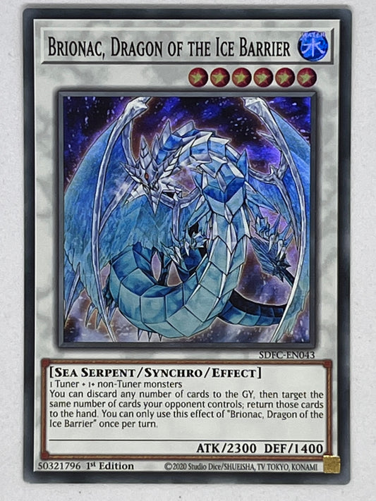 Brionac, Dragon Of The Ice Barrier SDFC-EN043