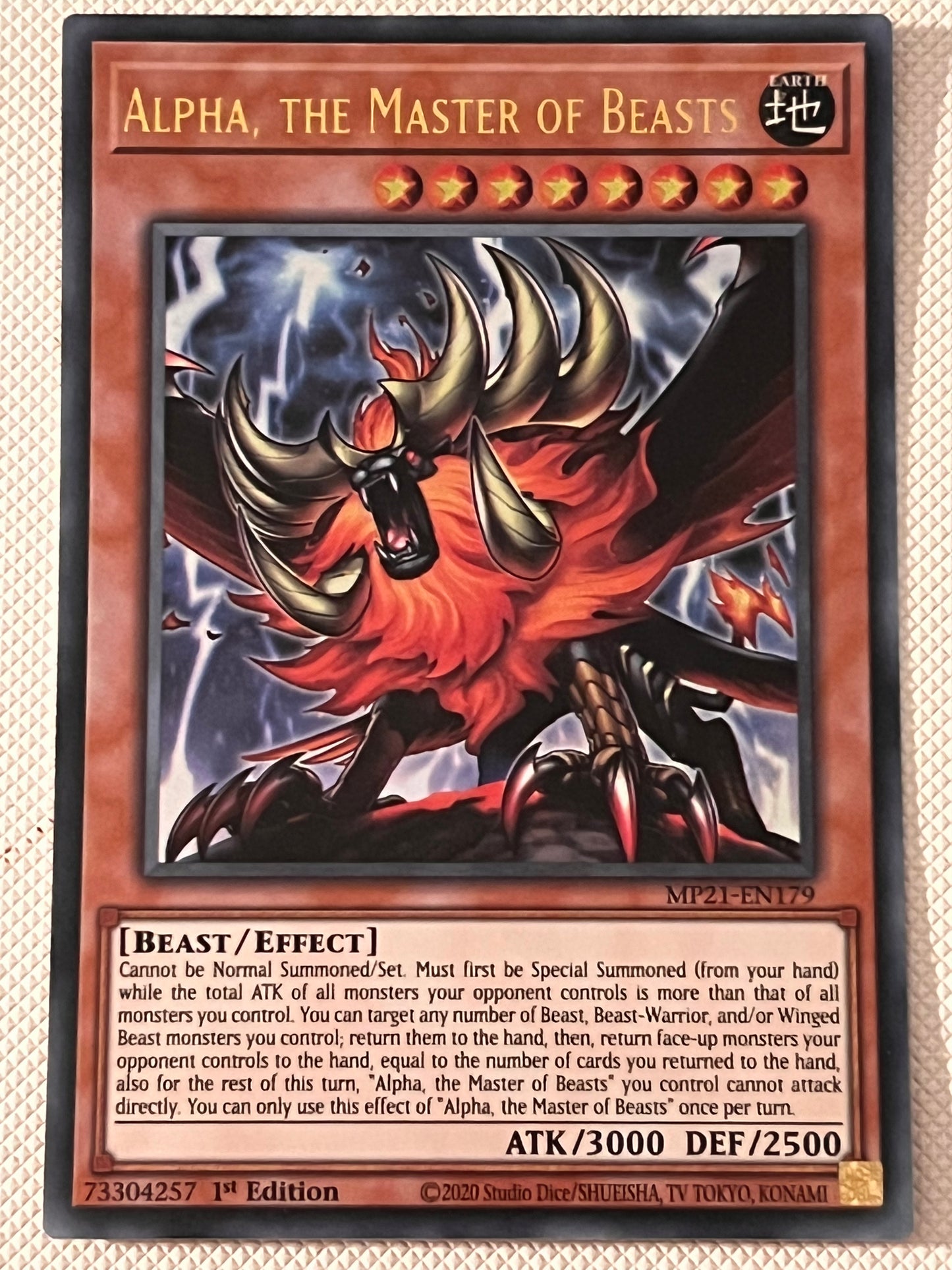 Alpha, The Master Of Beasts MP21-EN179