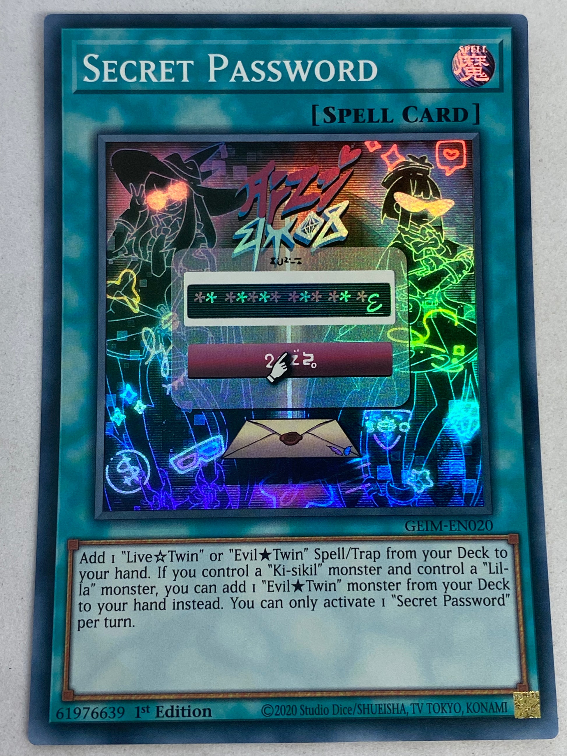 Secret Password GEIM-EN020 – Genesis TCG