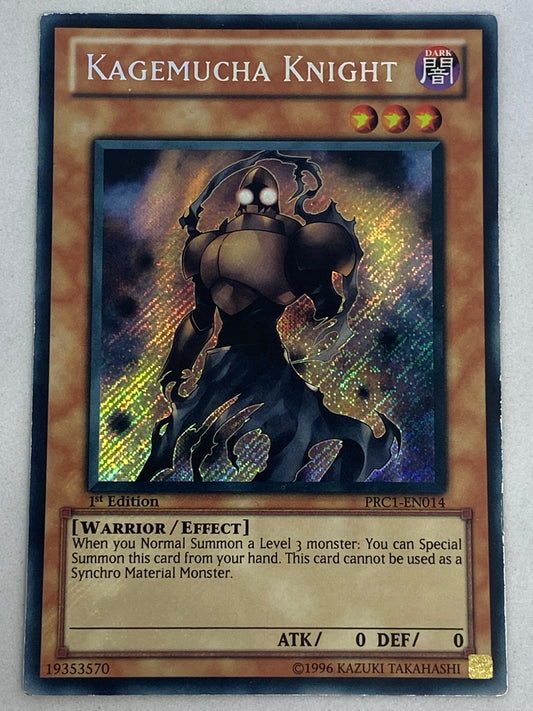 Kagemucha Knight PRC1-EN014(Moderately Played)