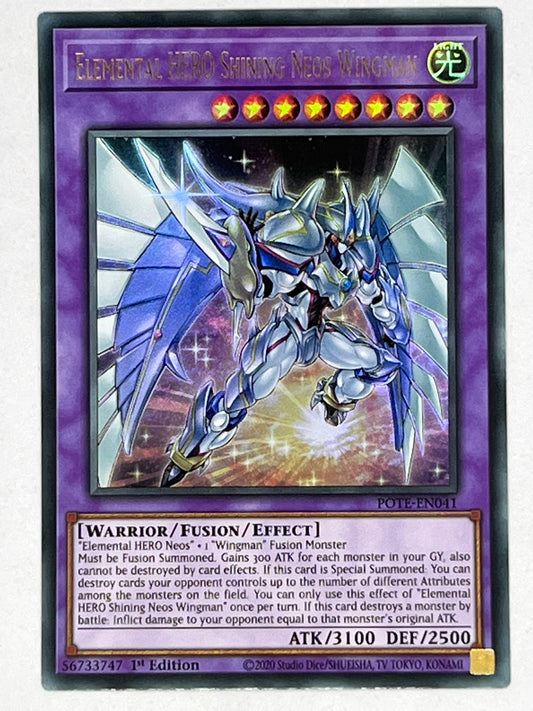 Elemental HERO Shining Neos Wingman POTE-EN041