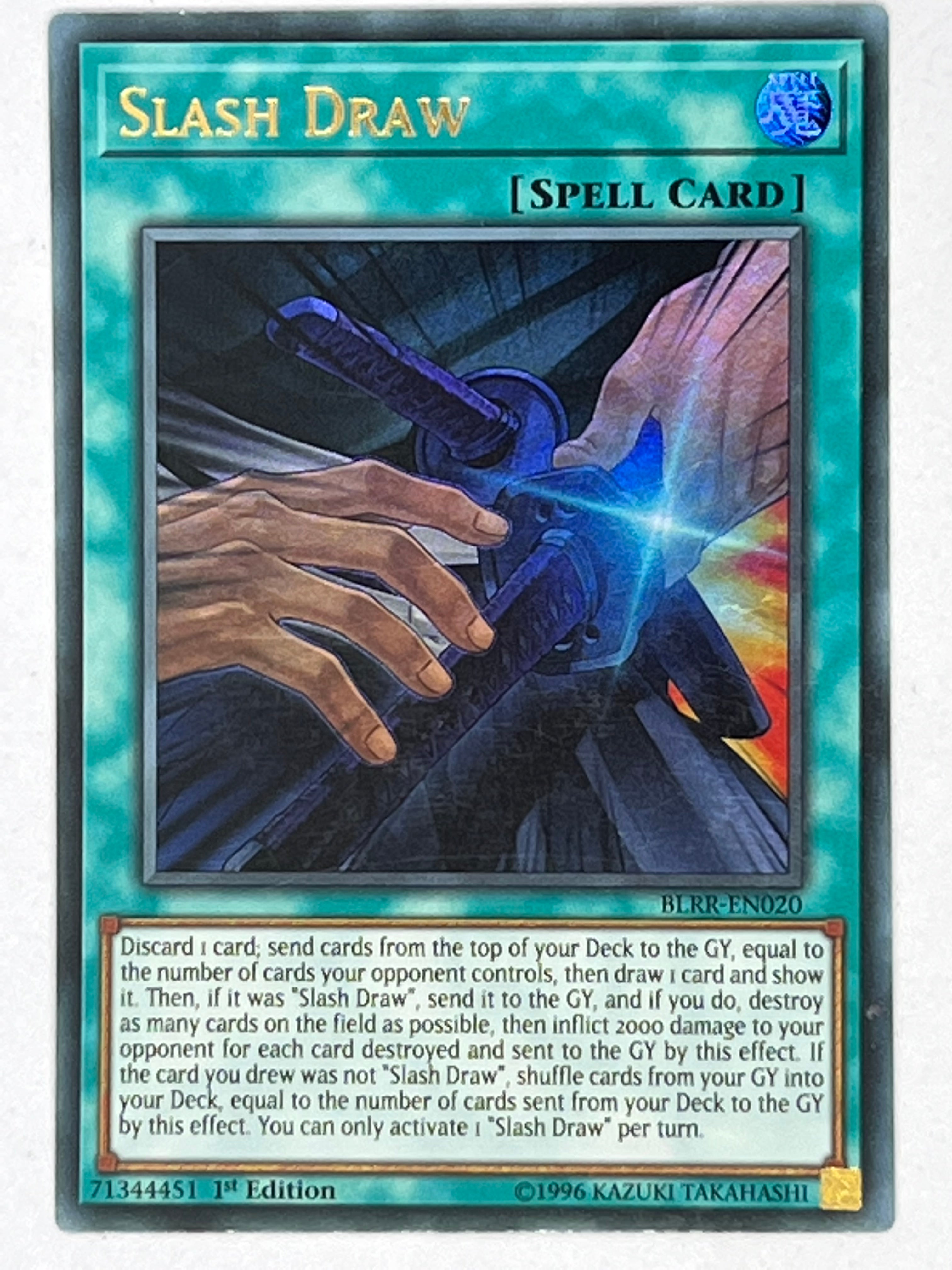 Slash Draw BLRR-EN020 – Genesis TCG