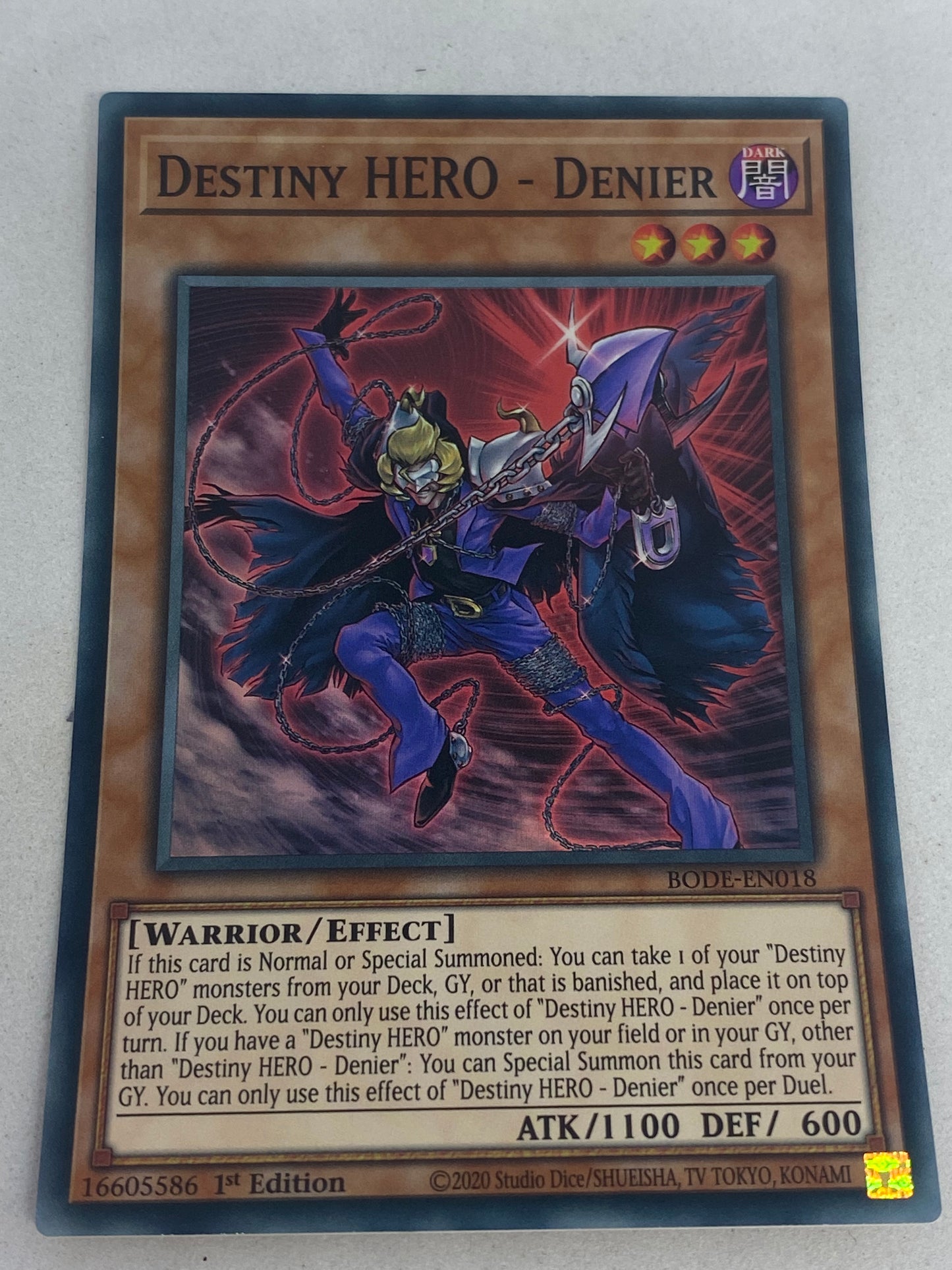 Destiny HERO - Denier BODE-EN018