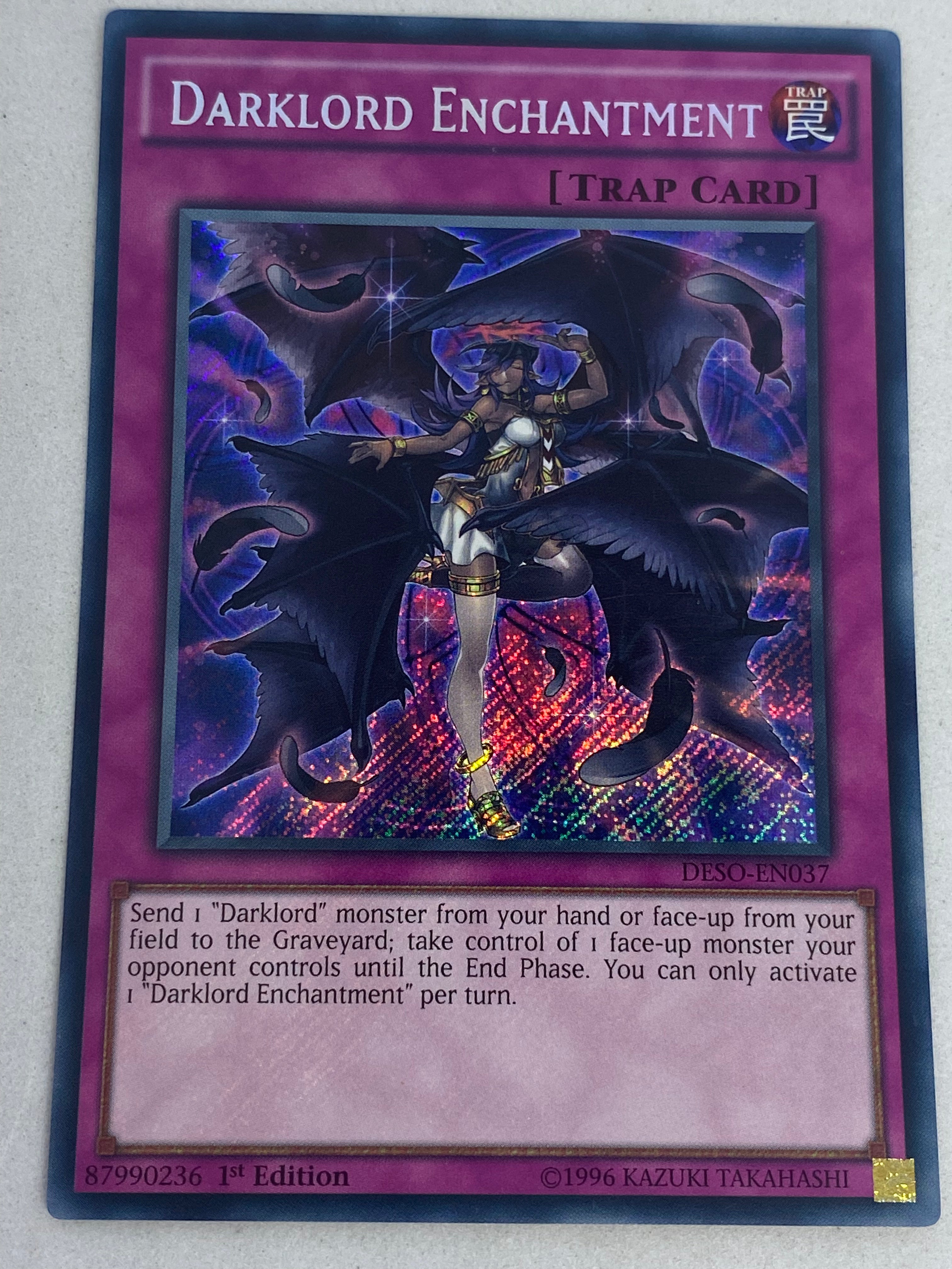 Darklord Enchantment DESO-EN037 – Genesis TCG