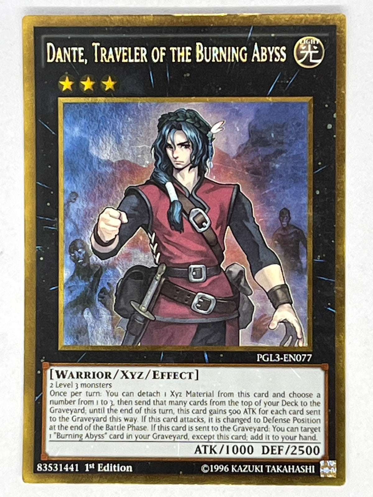 Dante, Traveller Of The Burning Abyss PGL3-EN077
