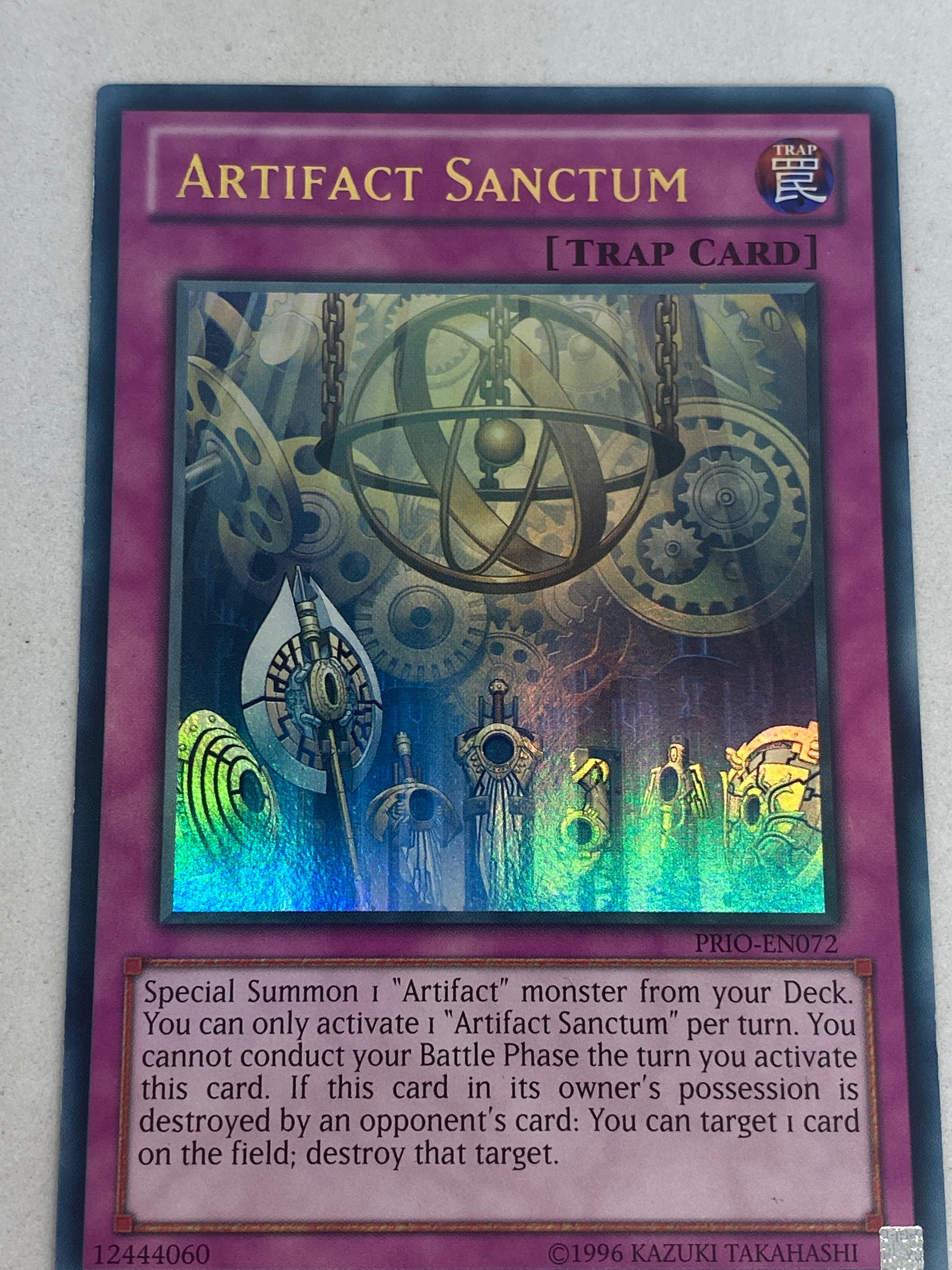 Artifact Sanctum PRIO-EN072 – Genesis TCG