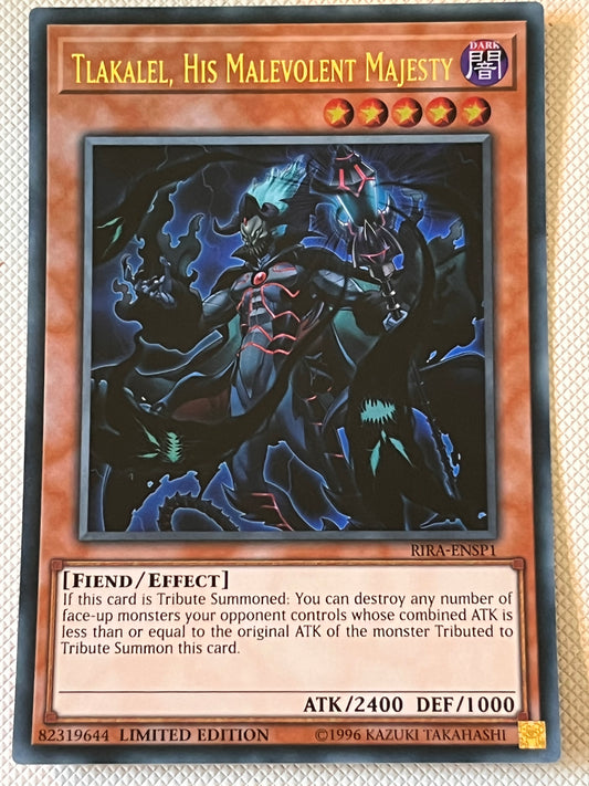 Tlakalel, His Malevolent Majesty RIRA-ENSP1