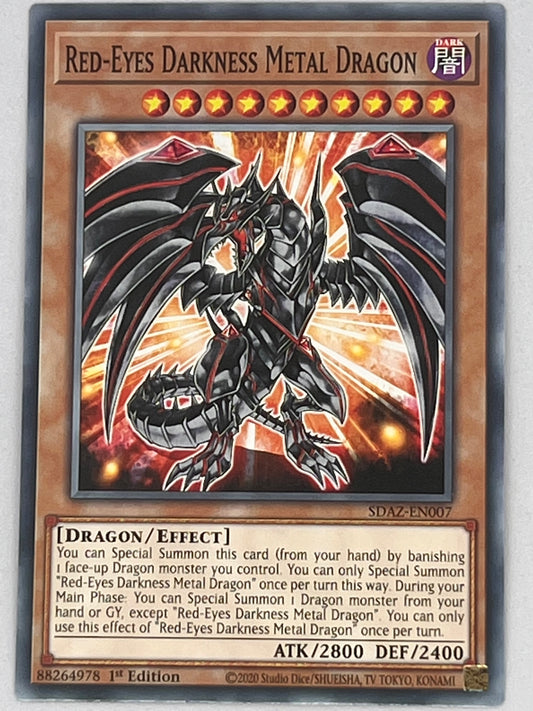 Red-Eyes Darkness Metal Dragon SDAZ-EN007