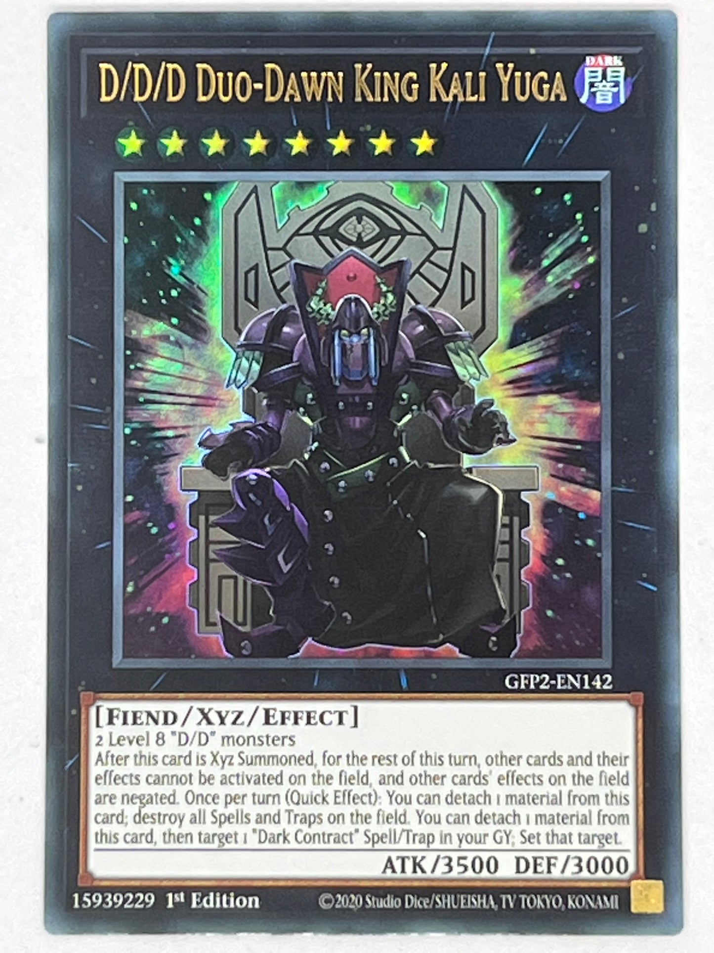 D/D/D Duo-Dawn King Kali Yuga GFP2-EN142