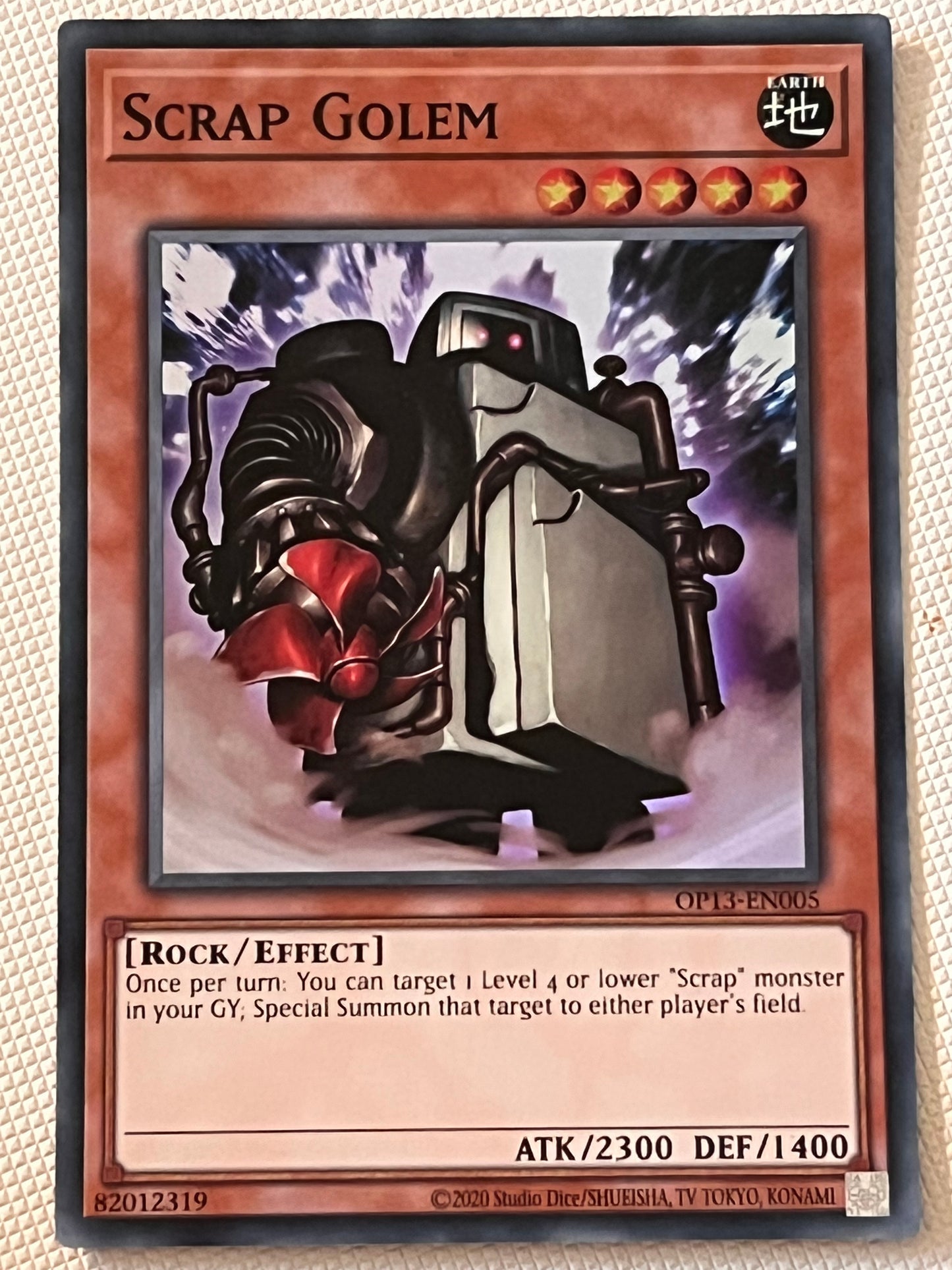 Scrap Golem OP13-EN005