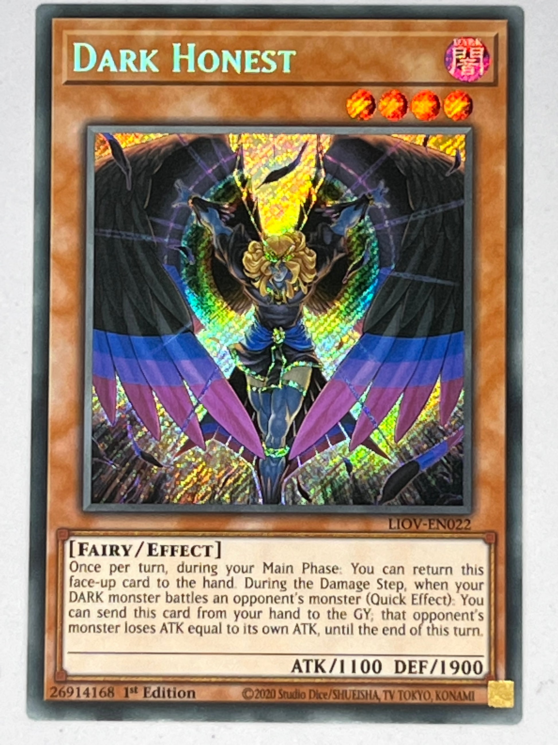 Dark Honest LIOV-EN022 Genesis TCG Dark Honest LIOV-EN022 Genesis TCG