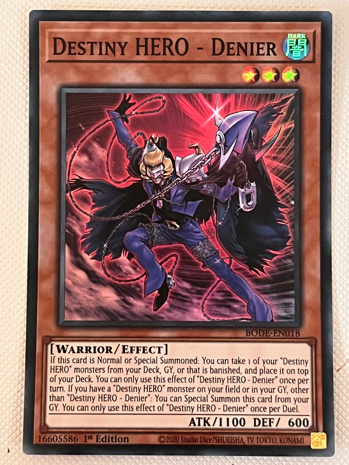 Destiny HERO - Denier BODE-EN018