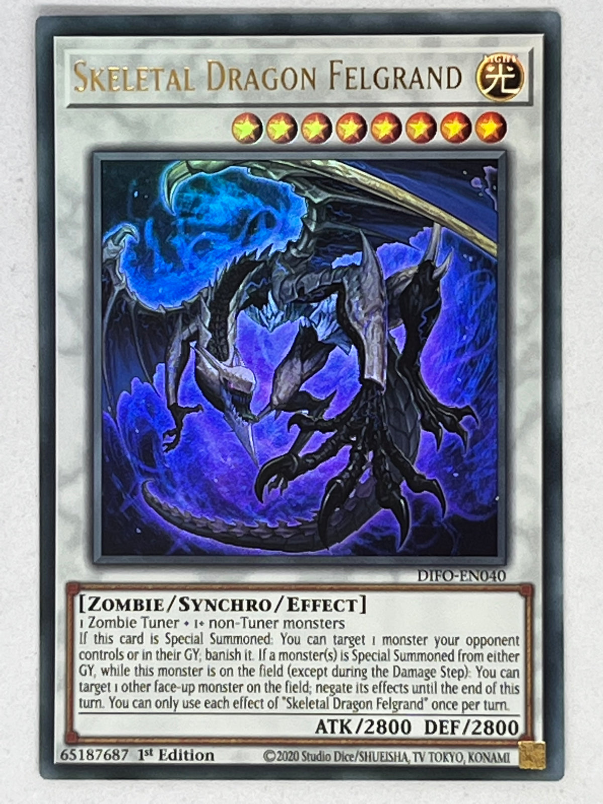 Skeletal Dragon Felgrand DIFO-EN040