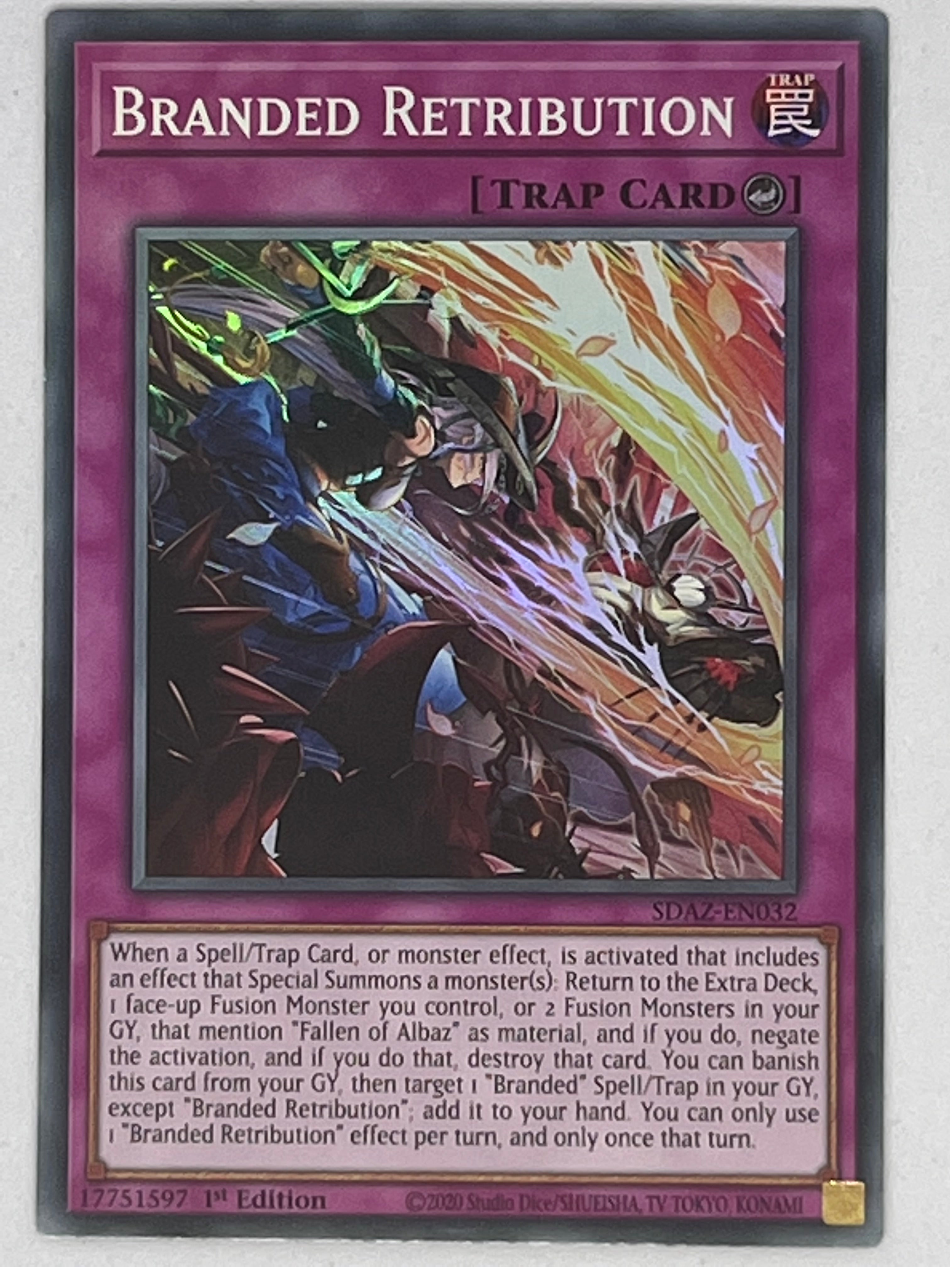 Branded Retrobution Branded Retribution SDAZ-EN032 – Genesis TCG