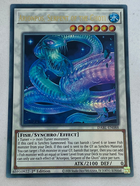 Arionpos, Serpent Of The Ghoti DABL-EN088