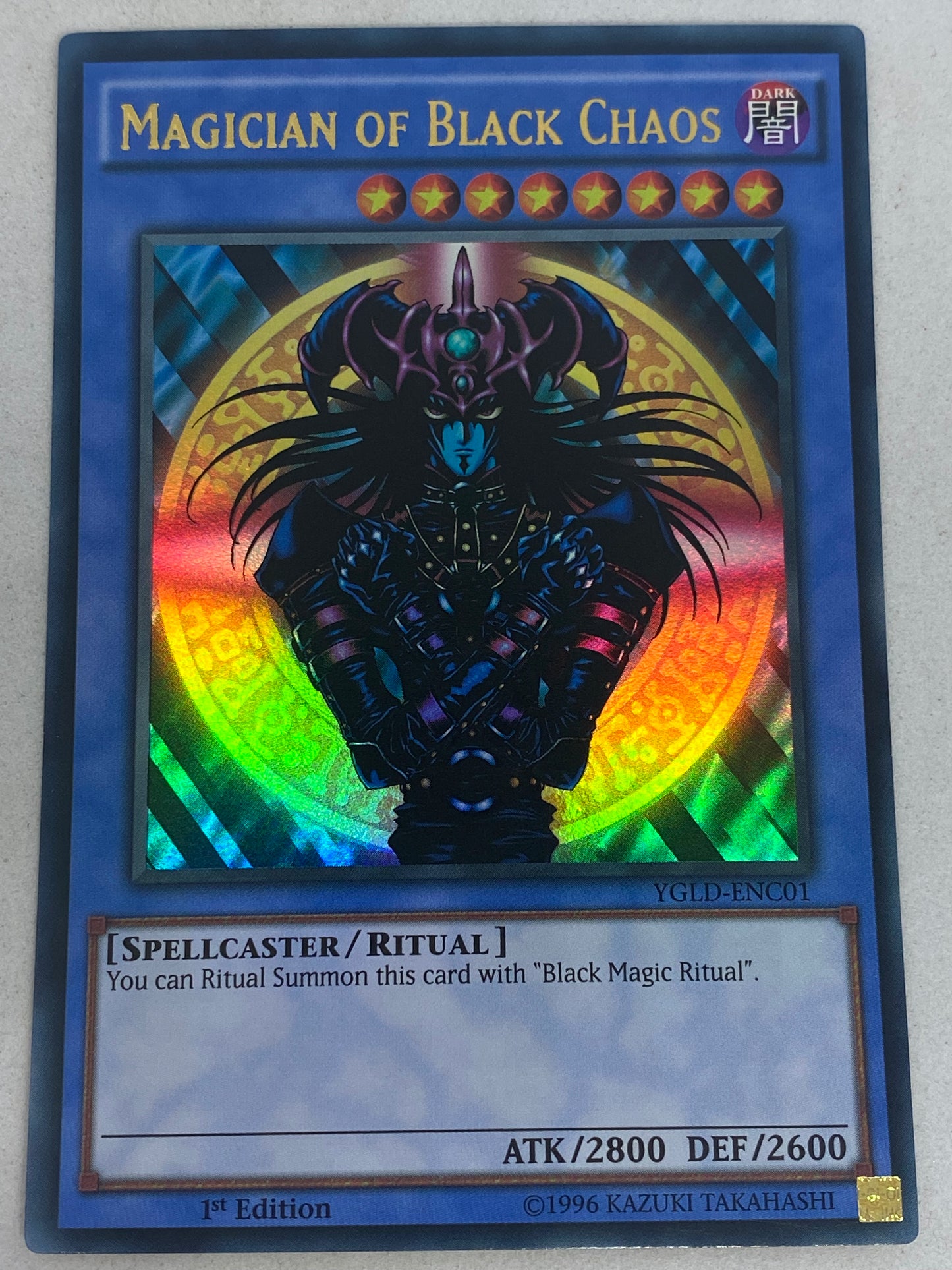 Magician Of Black Chaos YGLD-ENC01