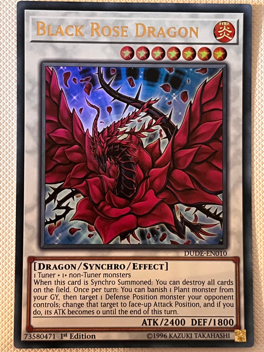 Black Rose Dragon DUDE-EN010