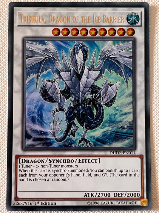 Trishula, Dragon Of The Ice Barrier DUDE-EN014