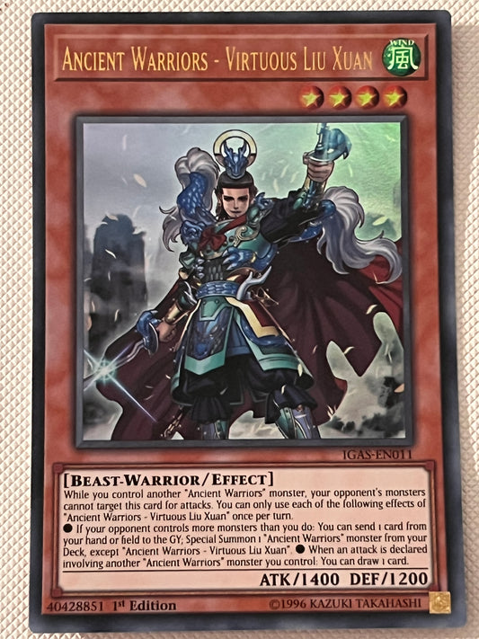 Ancient Warriors - Victorious Liu Xuan IGAS-EN011