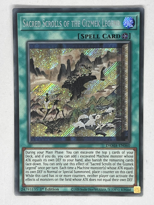 Sacred Scrolls Of The Gizmek Legend DAMA-EN060
